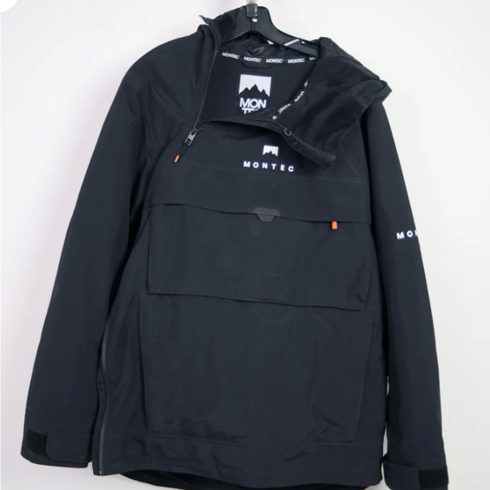 Montec Men's Black Ski & Snowboard Jacket